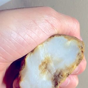 A magnificent rock with a bit of blue it’s really rare